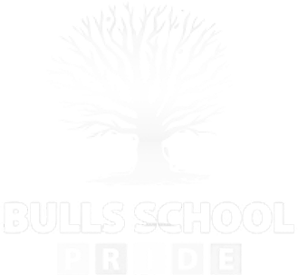 bulls School white logo